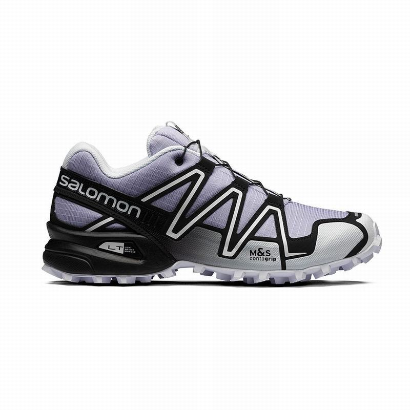 Zapatillas Trail Running Salomon Hombre Moradas / Negras - Salomon Argentina SPEEDCROSS 3 ,697823-LP